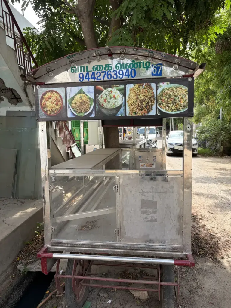 Steel Cart with Stove - Push Cart Rental (Thumbnail 3)