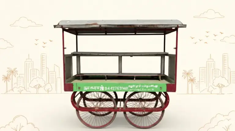 Wooden Fast Food Cart - Food Cart for Rent in Coimbatore, Tamil Nadu
