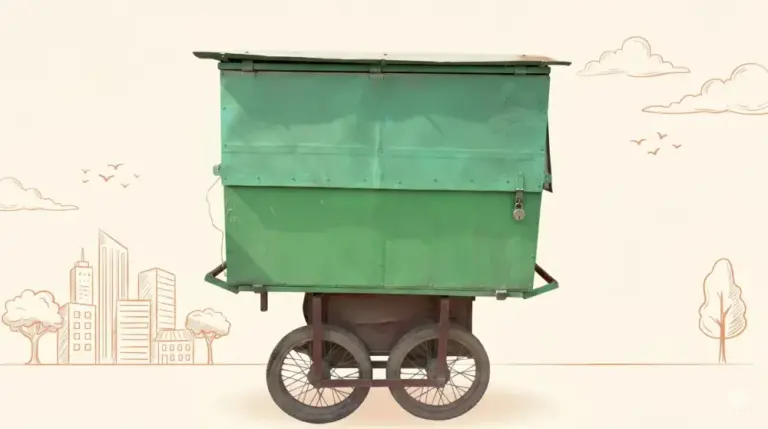 Compact Closed Cart - Food Cart for Rent in Coimbatore, Tamil Nadu